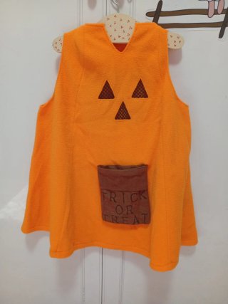 Disfraz de Calabaza para Halloween 5-6 años