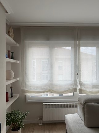 Estor de Lino Leroy Merlin 150x250