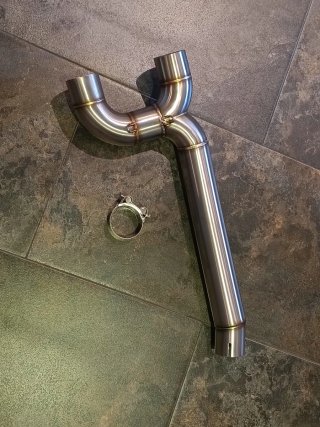 Escape intermedio para Yamaha FZ6