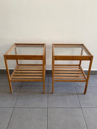 2 Mesitas de noche Nesna Ikea