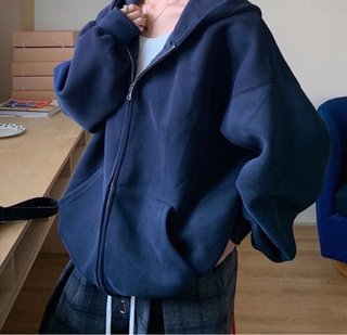 Chaqueta Oversized Unisex Azul