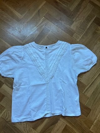 Blusa blanca Zara