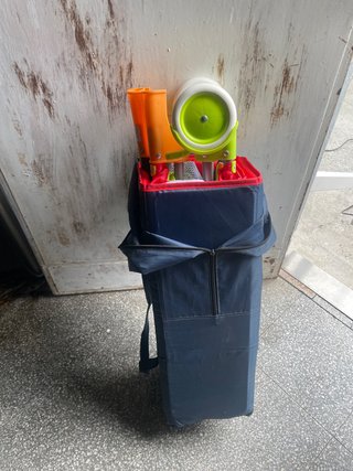 Cuna de viaje plegable