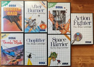 7 Juegos Sega Master System (Bomber Raid y arcade)