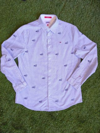 Camisa Tommy Hilfiger Azul Talla M