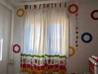 Cortina Infantil con Motivos de Animales