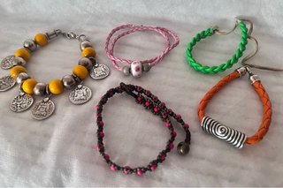 Lote de 5 Pulseras Variadas