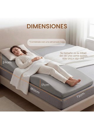 Conjunto de Almohadas Cuña para Cama