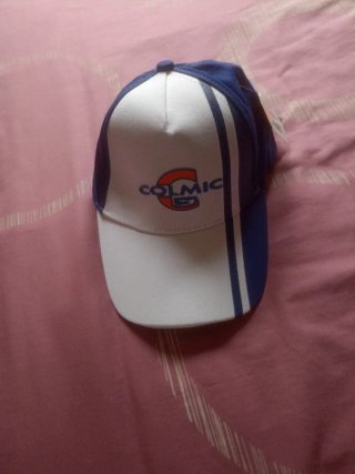 Gorra Colmic Blanca y Azul