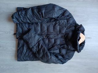 Chaqueta Acolchada Azul Marino Zara
