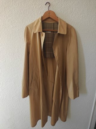 Gabardina Larga Vintage Beige