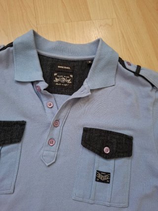 Polo Diesel Azul Talla M