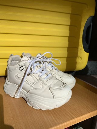 Zapatillas con plataforma calzado deportivo
