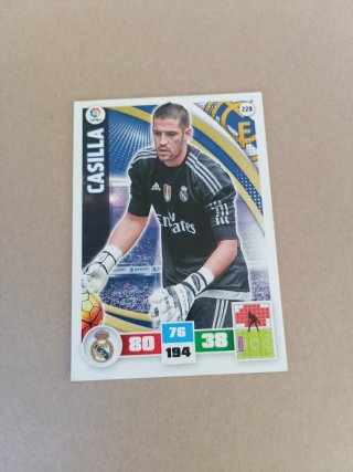 Casilla, Nº228 (Real Madrid) Adrenalyn XL 2015 16
