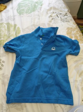 Polo Azul United Colors of Benetton