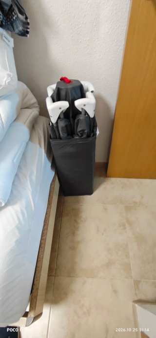 Cuna de viaje plegable