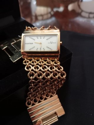 Reloj-joya Paul Versan Dorado