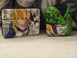 2 Fundas para AirPod y AirPod pro Dragon Ball