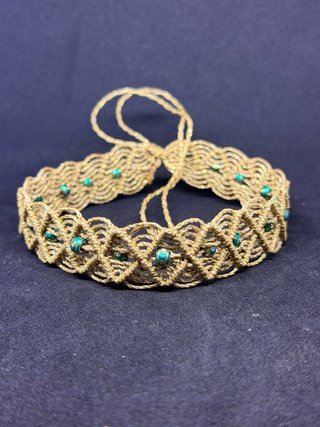 Collar Choker de Hilos Encerados
