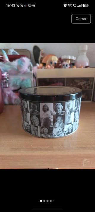 Caja Metálica Marilyn Monroe