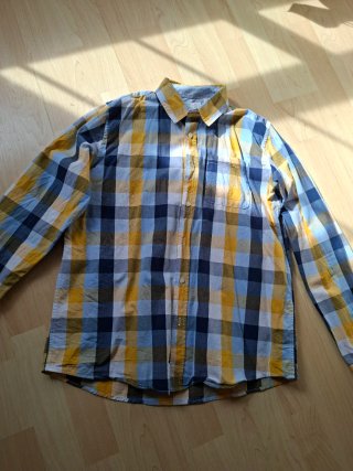 Camisa de cuadros talla 16, El Corte Inglés
