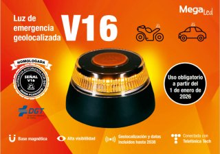 Luz de Emergencia V16 Geolocalizada