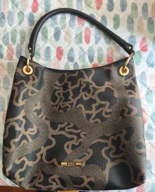 Bolso hobo Tous negro y marrón
