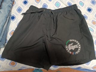 Bañador Lacoste Negro