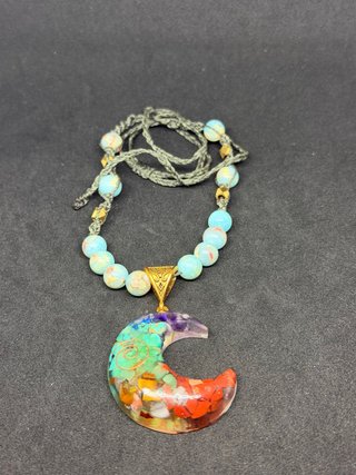 Collar de Orgonita Luna