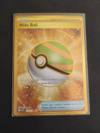 Carta Pokémon Nido Ball (258/198)