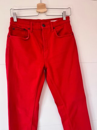 Pantalón Rojo Zara Talla S