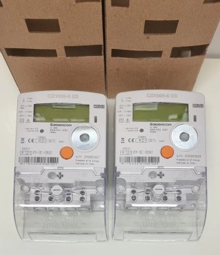 Lote 2 Contadores Digitales Sagemcom CX1000-6ES