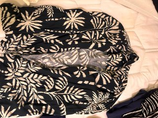 Camisa H&M Estampada Azul