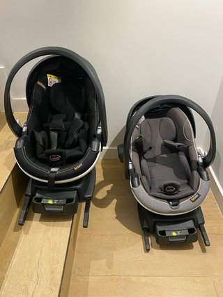 2 Sillas de coche BeSafe con base