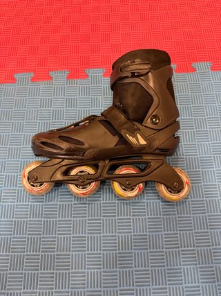 Patines en línea negros