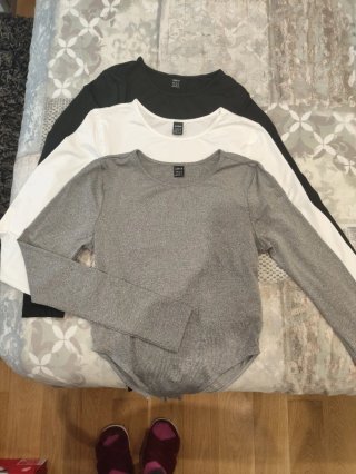 Pack 3 Bodys de Lycra