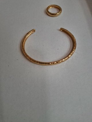 Set de Brazalete y Anillo Golden