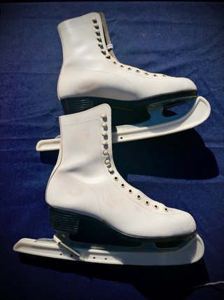 Patines de Hielo Blancos