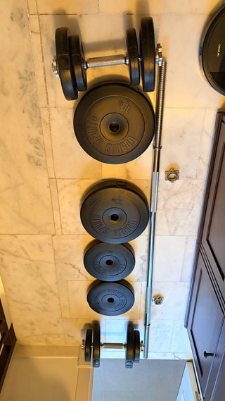 Kit Pesas Gorilla Sports 55kg