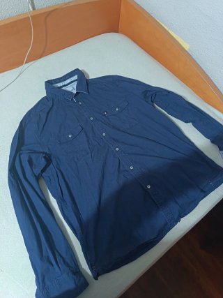 Camisa Azul Marino