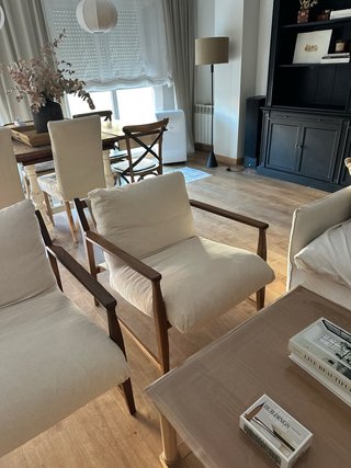 Butaca Zara Home de Madera y Lino