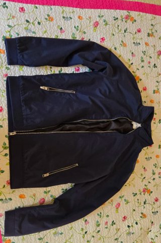 Chaqueta de vestir azul marino