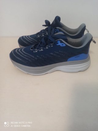 Zapatillas Deportivas Azul y Gris