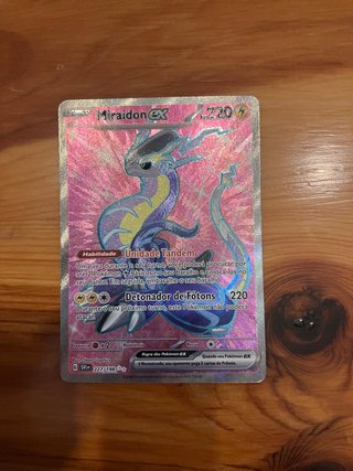 Carta Pokémon Miraidon ex Full Art