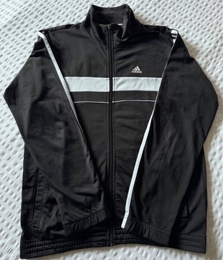 Chaqueta deportiva adidas negra