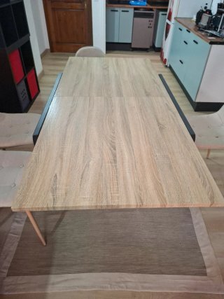 Mesa de Comedor Extensible 182x82cm
