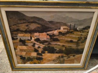 Pintura al óleo de Zoltán Pohárnok