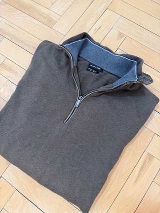 Cárdigan Massimo Dutti Marrón Talla M