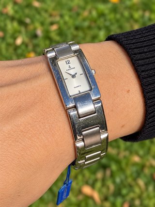 Reloj Calypso Rectangular Plateado