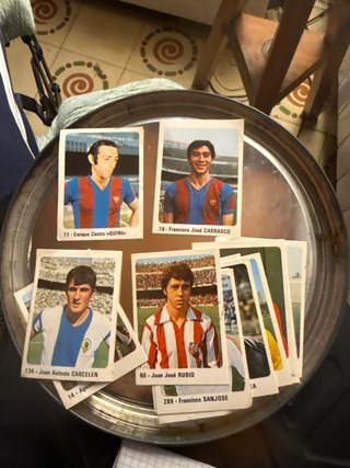 Lote 15 Cromos Fútbol Cromo-Crom 80-81